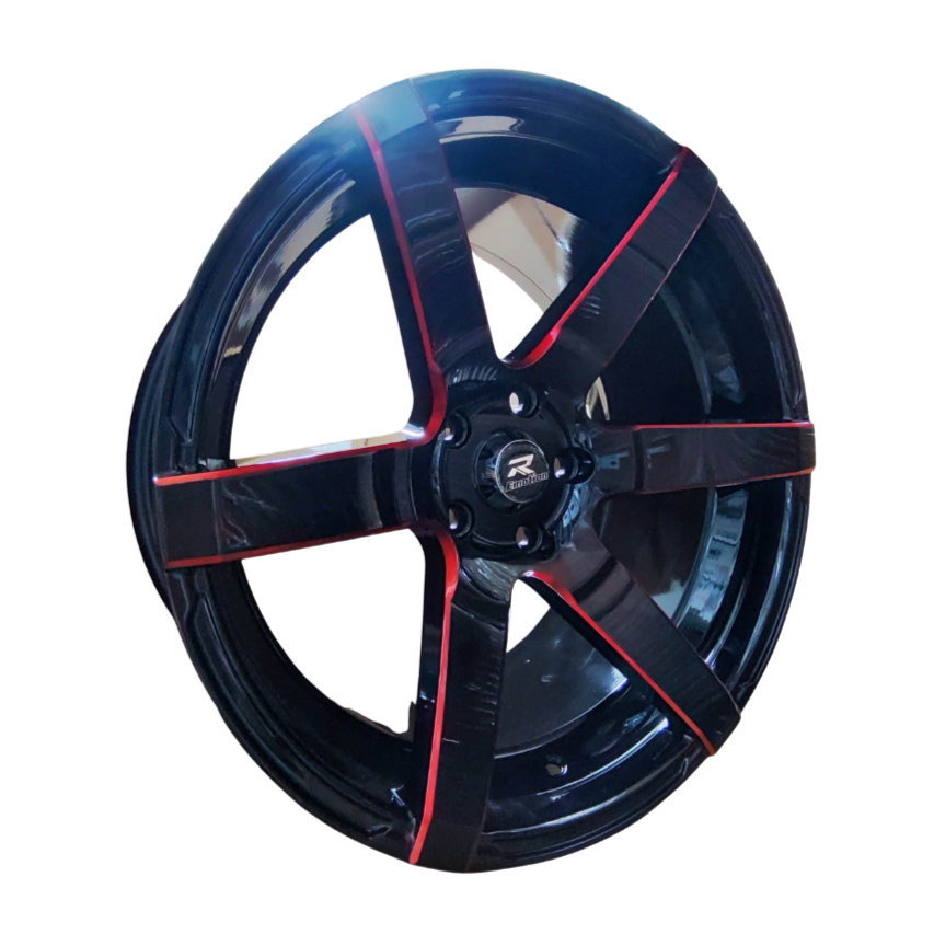 PW-AW18 - BLACK RED MILLING