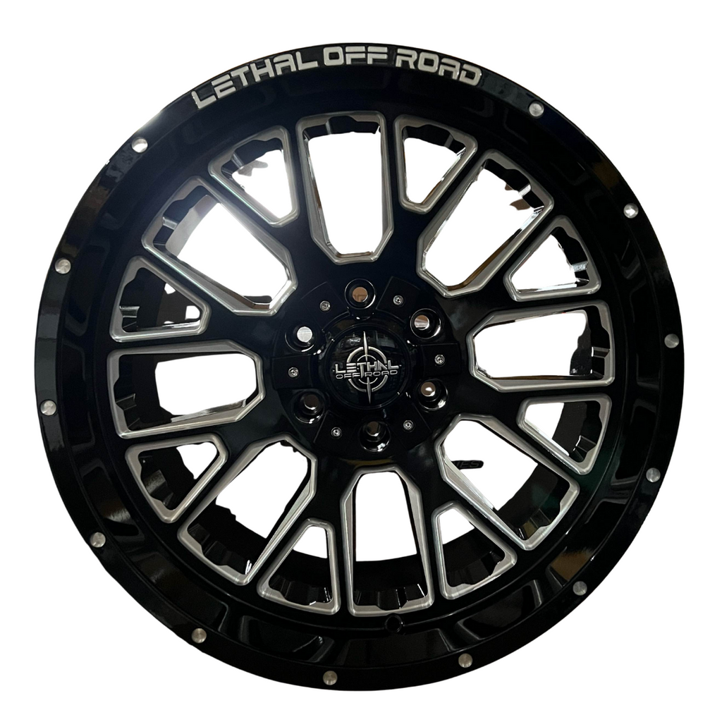 PW-AW27 - GLOSS BLACK MILLED
