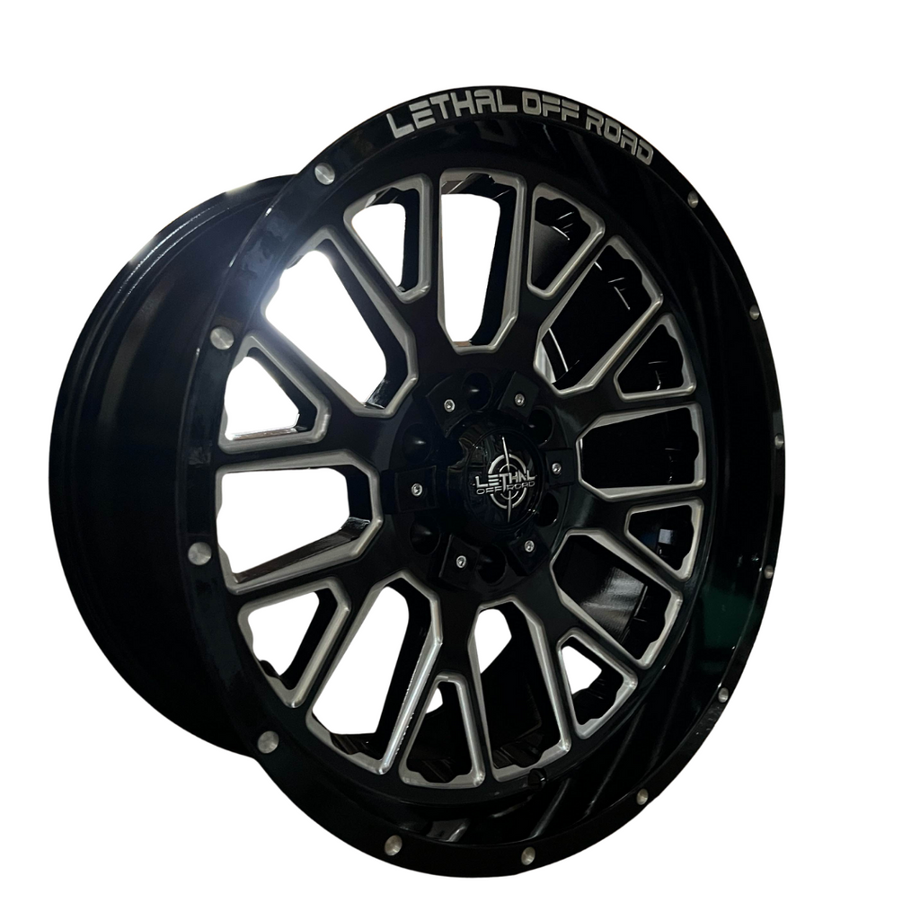 PW-AW27 - GLOSS BLACK MILLED