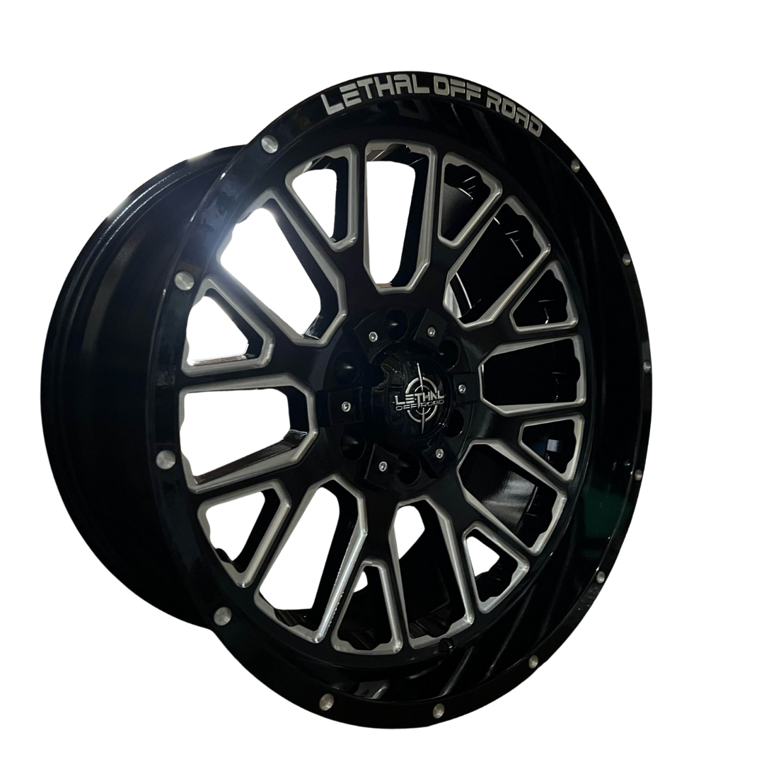 PW-AW27 - GLOSS BLACK MILLED