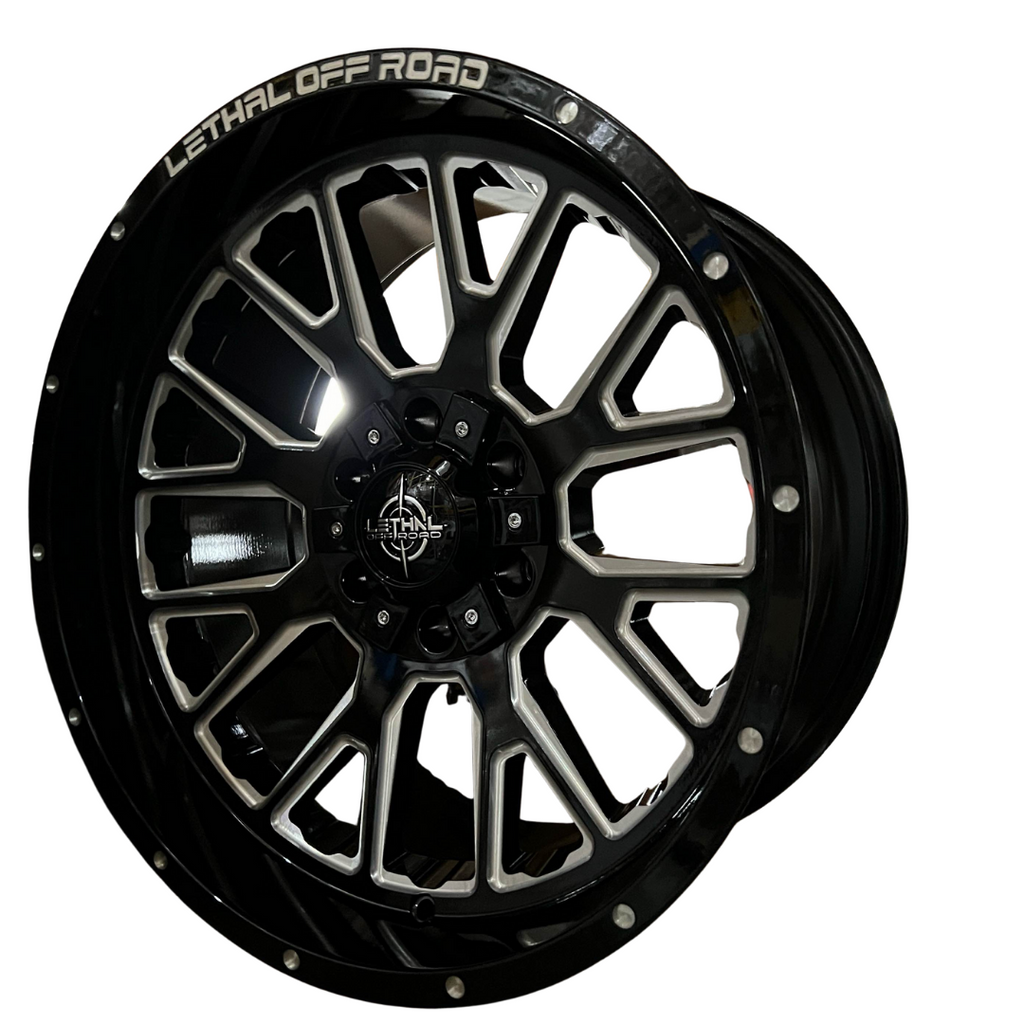 PW-AW27 - GLOSS BLACK MILLED