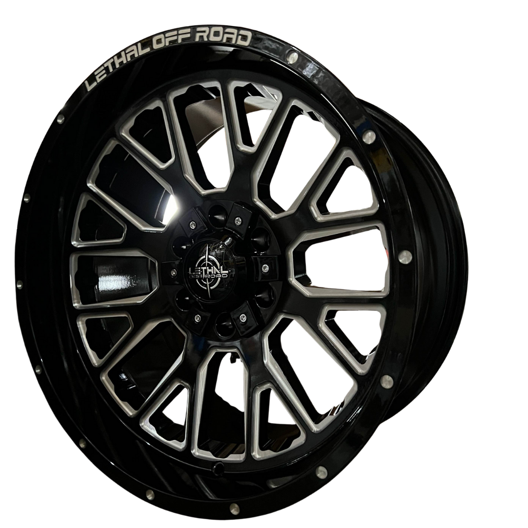 PW-AW27 - GLOSS BLACK MILLED