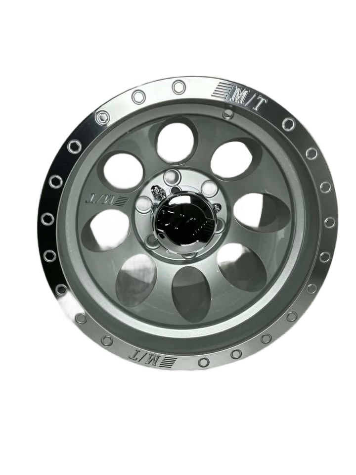 PW29 - 15X10" 6X139.7 SILVER MACHINED LIP - SET OF 4 WHEELS