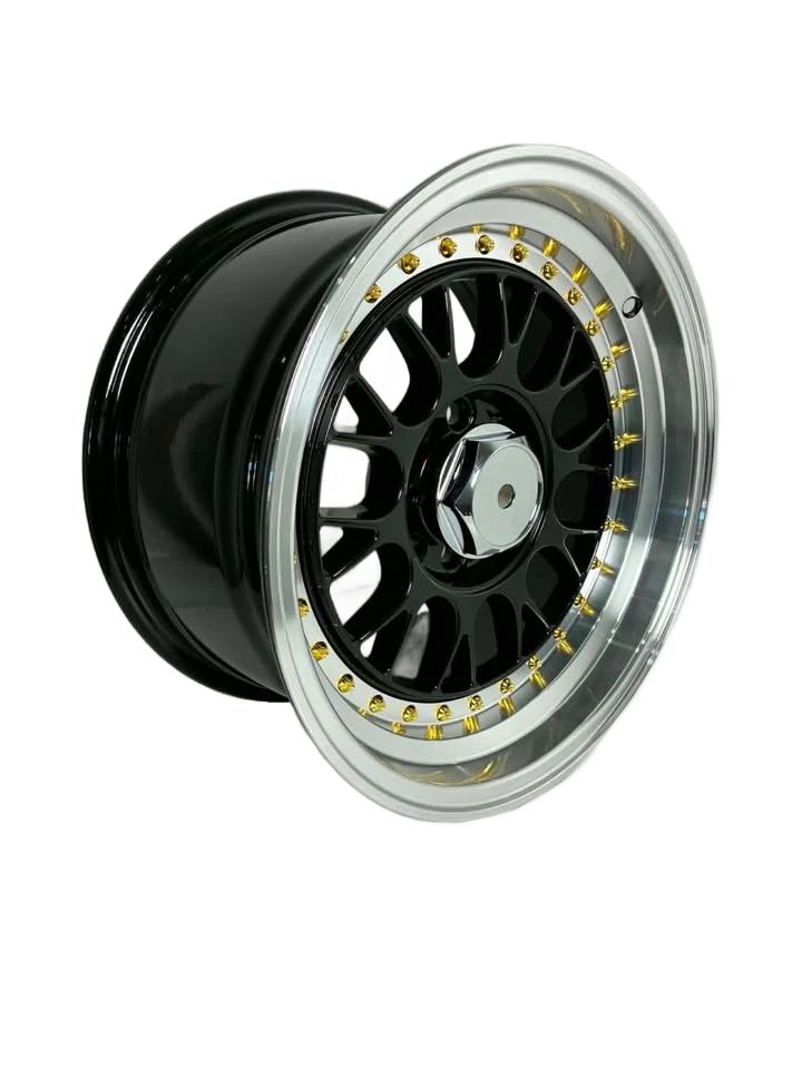 PW-AW38 - 15X8" BLACK MACHINED LIP