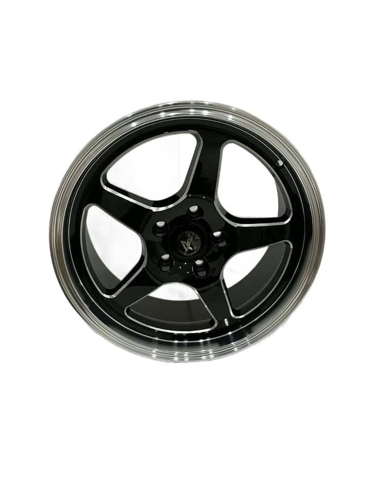 PW-AW10 - 17X7.5" BLACK MACHINED LIP