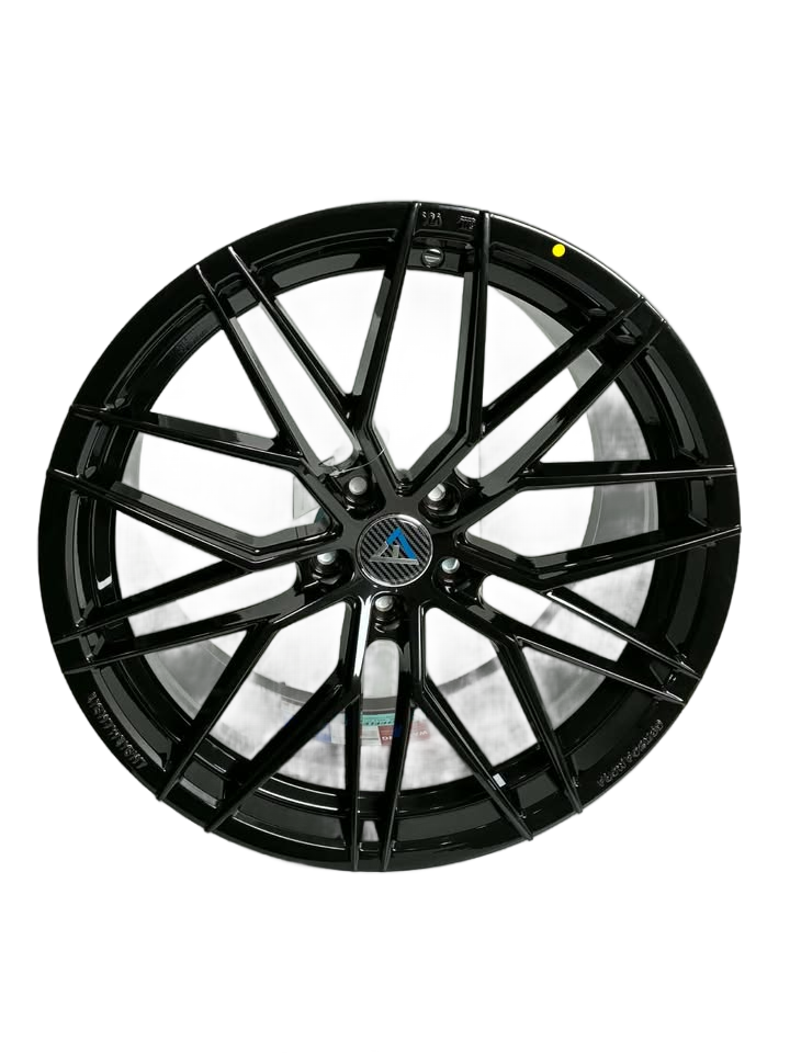 PW35 - 19X9.5" 5X114.3 GLOSS BLACK - SET OF 4 WHEELS